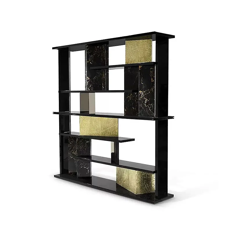 

Luxury Floor Shelf Villa Study Home Wall Display Shelf