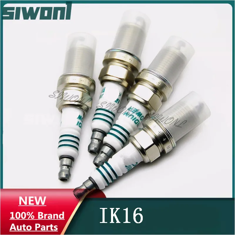 

4pcs/Lot Car Candle Iridium Spark Plug For AUDI A4 A8 E30 Toyota NNissan Honda Mitsubishi Hyundai Kia Mercedes-Benz IK16 5303