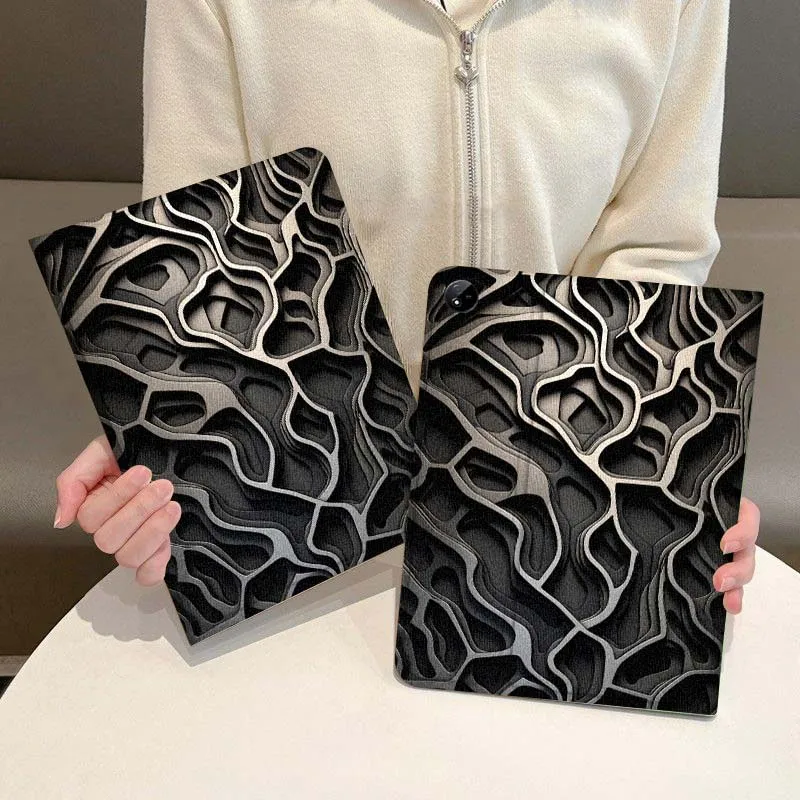 

Creative texture design Tablet Case For Vivo IQOO Pad Air Pad3 IQOO Pad5 Pad2 Pad3 SE Pro 11.5 12.1 12.3 13 Inch