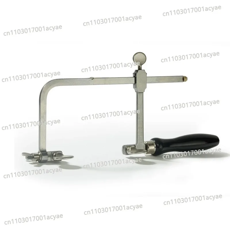 Mini U-shaped, woodworking, latte, hand saw, black handle movable saw bow 60-200mm