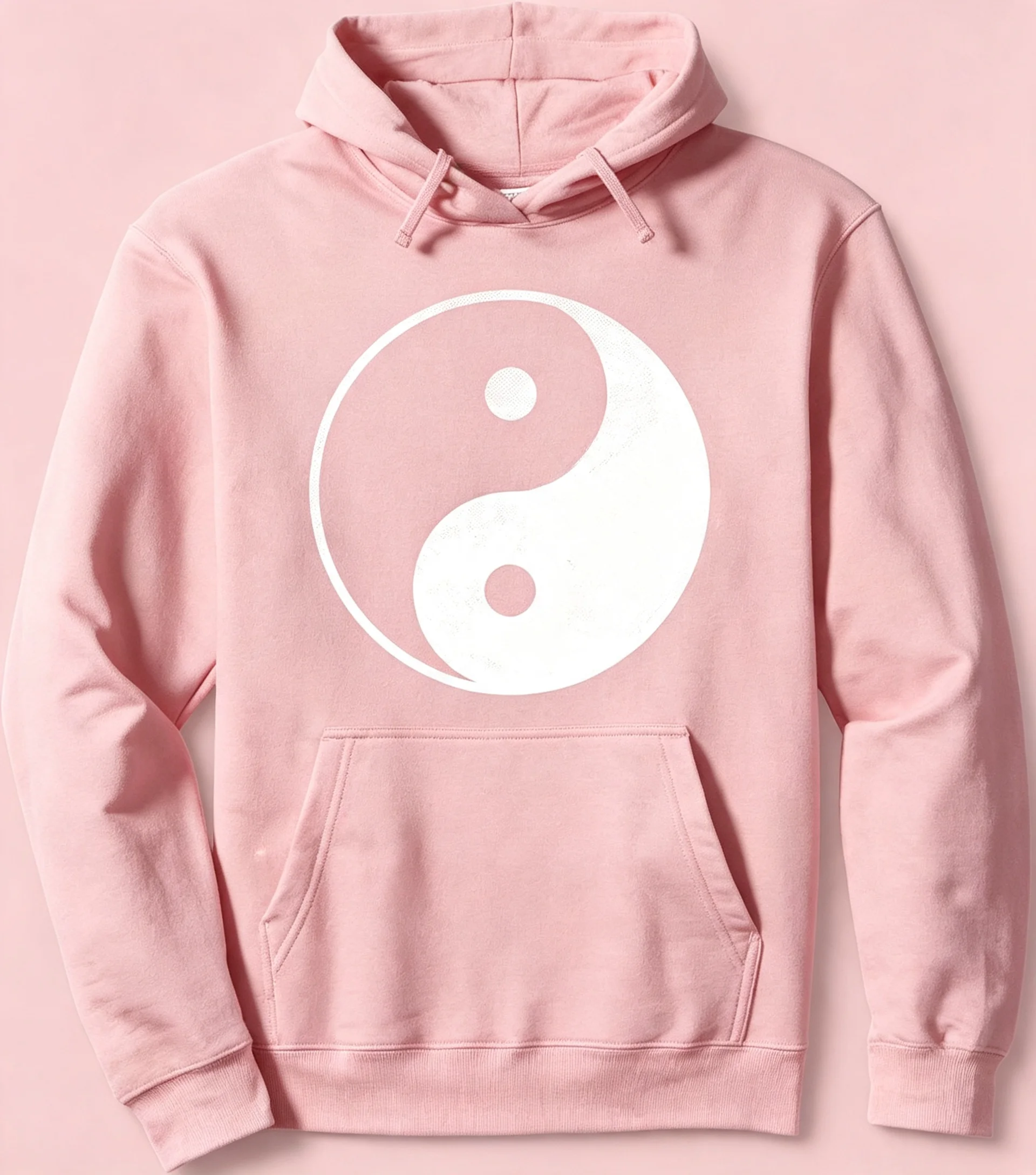 2026 Herbst Winter Yin Yang Spiritueller Distressed Pullover Hoodie, Yinyang-Design Lässiger Street-Sweatshirt für Männer und Frauen – Detail 10