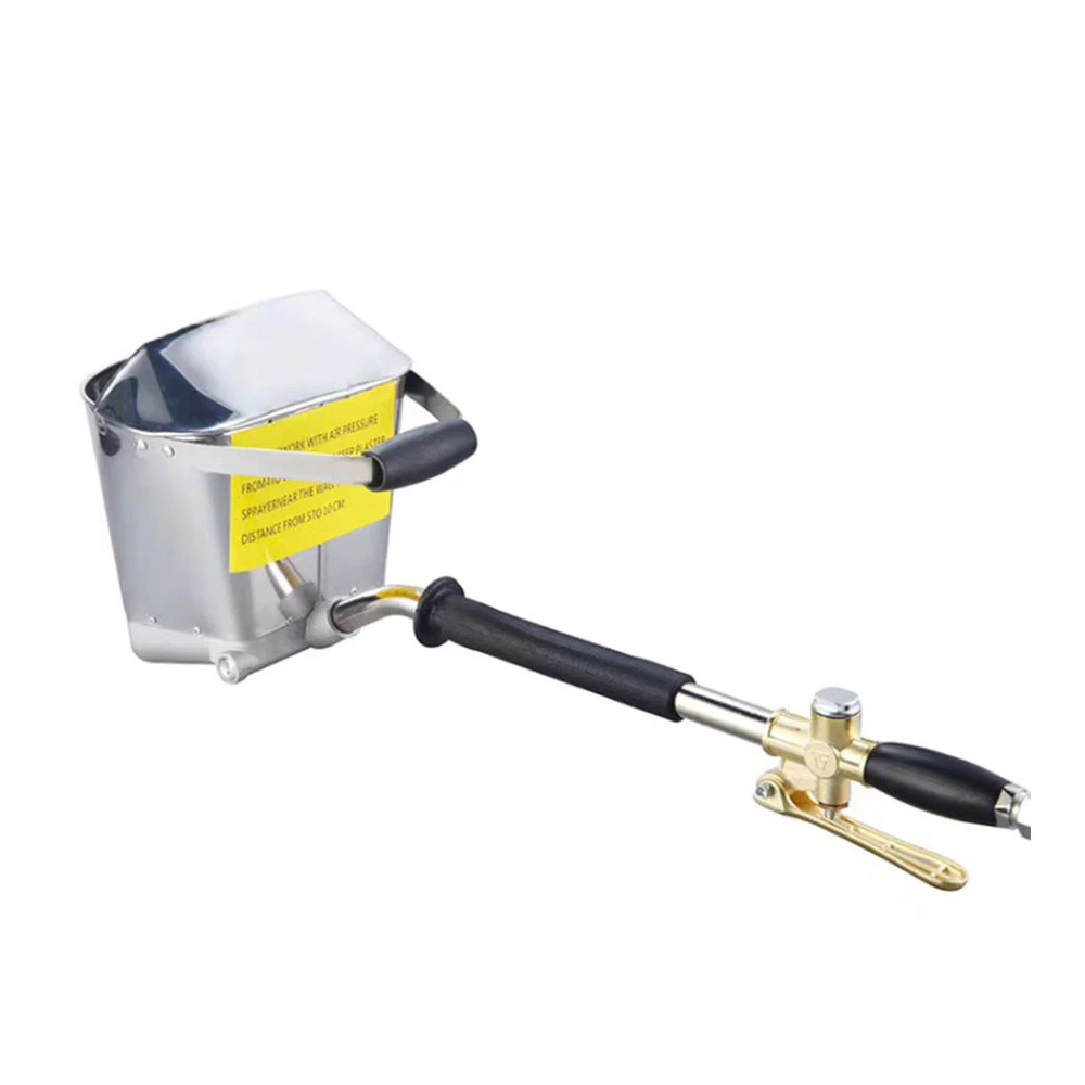 Cement Plaster Spray Hopper Wall Mortar Spraying Construction Rendering Tool