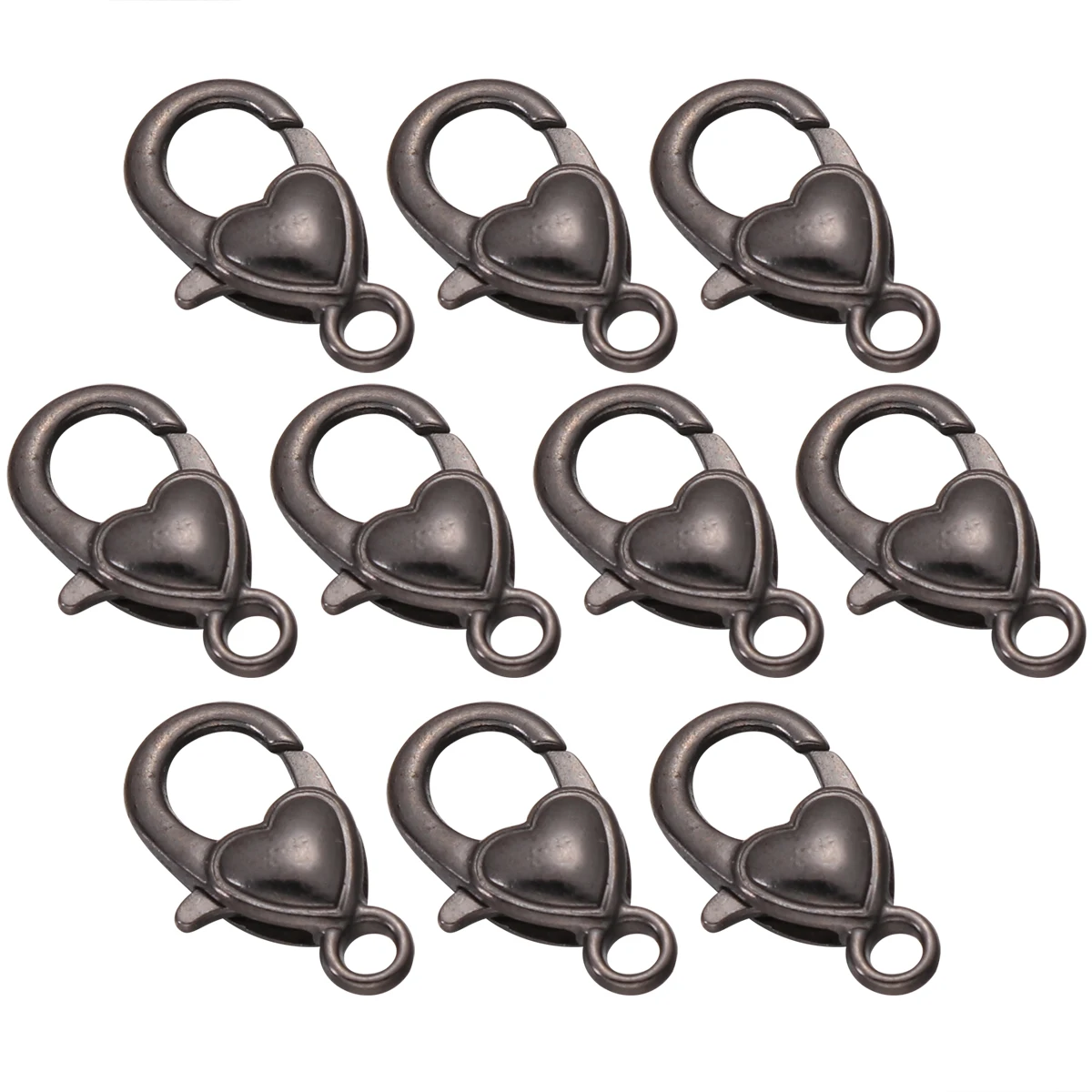 

10pcs Lobster Clasp Alloy Jewelry Making Necklace Bracelet Earrings Charms Crafting Accessories Keychain Clasp Bag Hardware