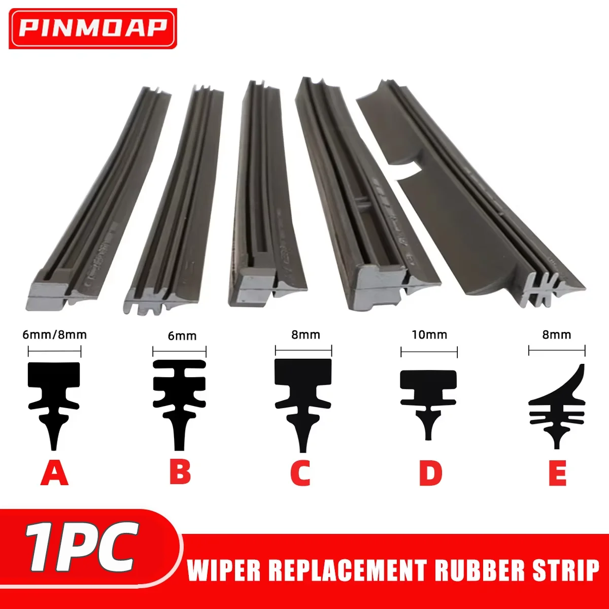 

1 шт., резиновые полоски стеклоочистителя автомобиля, автомобильные аксессуары, щетка стеклоочистителя, запасные части, всесезонные щетки стеклоочистителя, лезвие