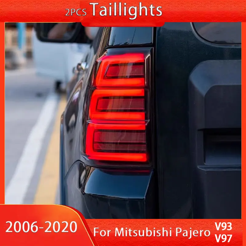 

LED Rear Taillight For Mitsubishi Pajero V97 V93 V98 2006-2020 LED Rear Right Tail Brake Lights Rear Lamps Assembly Taillights T