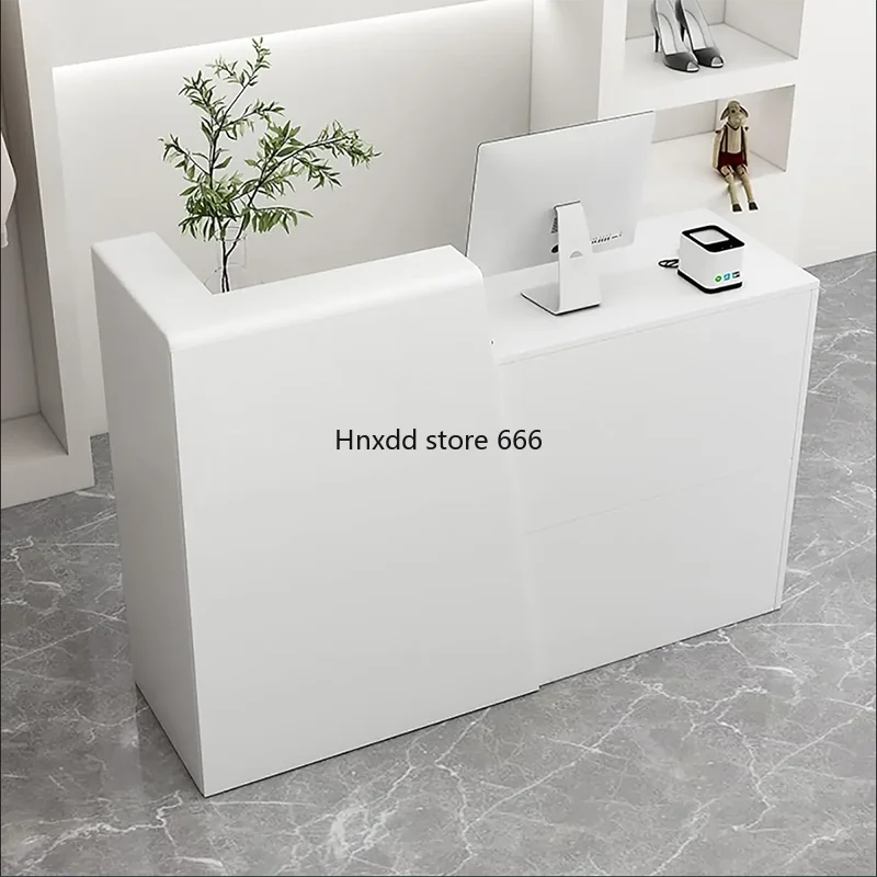 Home Counter Help Desk Reception Cosmetics Table Atelier Cafe Stand Front Beauty Salon Luxury Receiption