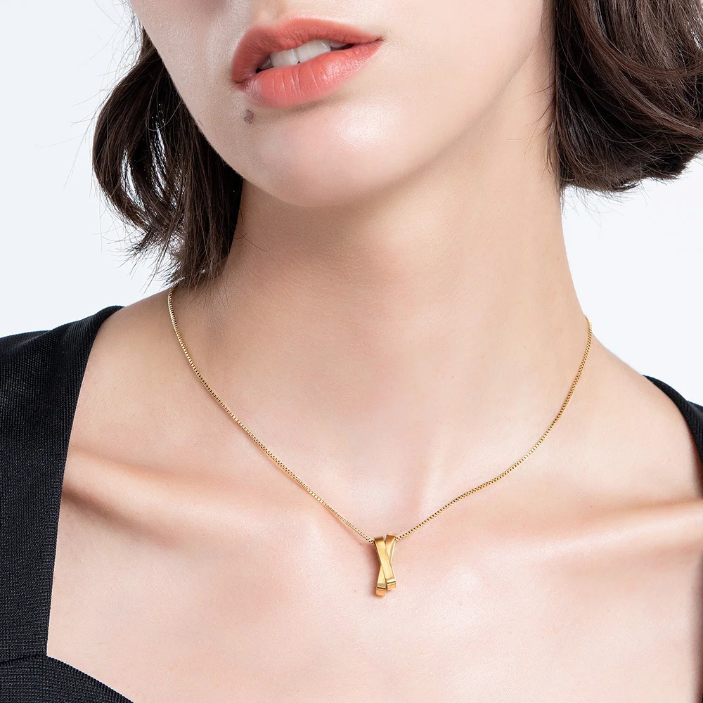 ENFASHION Geometric Simple Necklace For Women Irregular Necklace Collier Femme 2021 Gold Color Fashion Jewelry Party P213217