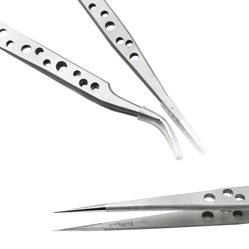 367d 5 Pack Professional precisión acero inoxidable punta precisión punta recta