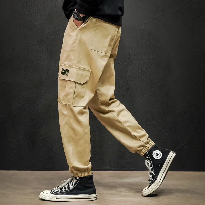 

Cargo Men Pants Oversized Trousers Hip Hop Joggers Teenager Pants Casual Dance Techwear Harem Streetwear Trousers Sweatpants