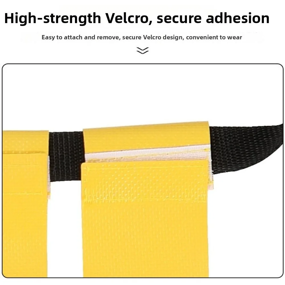 PVC American Football Waist Flag Multicolors with Storage Bag Float Strap Rugby Waist Flags Youth Football Waist Belt