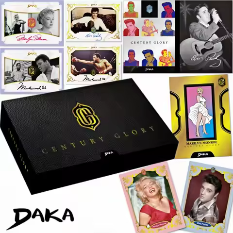 2026 New DAKA American Legends Collection Card Vol.1 Muhammad Marilyn Monroe Ali Elvis Presley Autograph Relic Collectable Gift