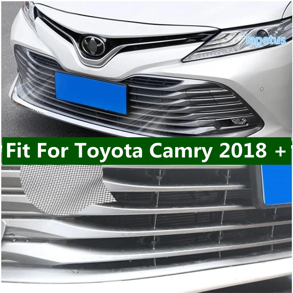 

Car Accessories Front Grille Insert Net Car Insect Screening Mesh Cover Trim Fit For Toyota Camry 2018 - 2022 Exterior Modified