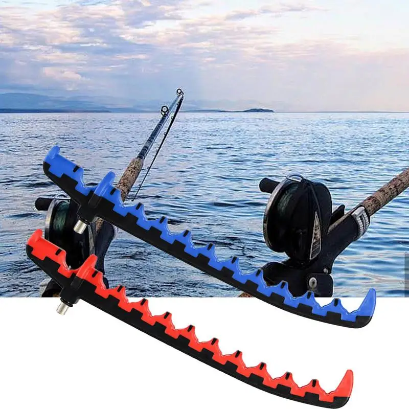 Fishing Pole Support Stand Adjustable Fishing Pole Head Rest Stylish Appearance Design Fishing Accessories For A Wide Range Of