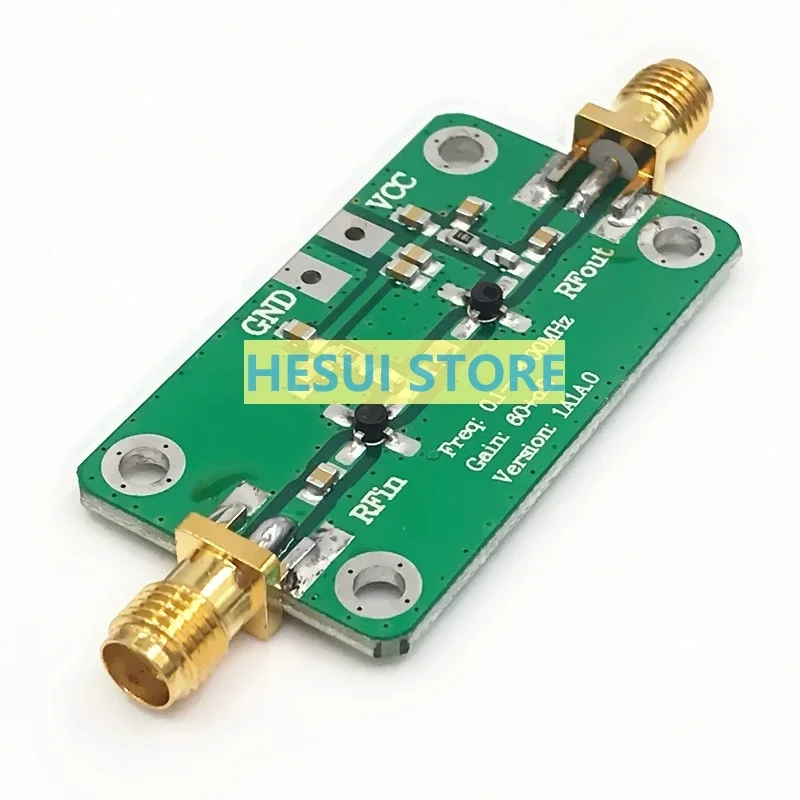 

Rf broadband amplifier Low noise LNA (0.1-2000MHz gain 64dB)