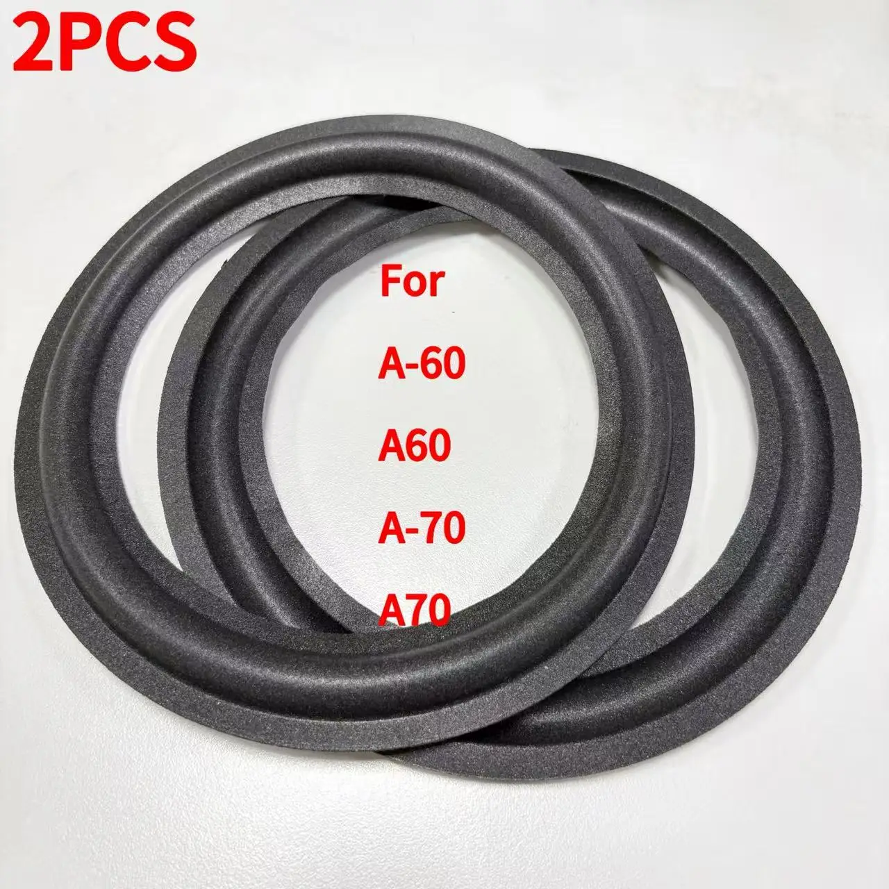 For BOSTON ACOUSTICS A-60 A60 A-70 A70 Speaker Foam Repair Folding Edge Ring （2PCS）