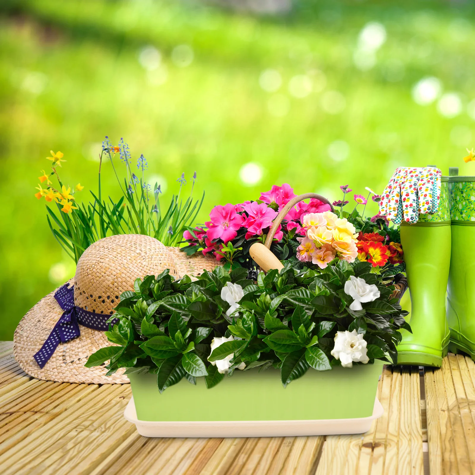 

Plant Water Tray Rectangular Resin Saucer for Flowerpots Efficient Drainage Protection Shallow Planter Base Indoor Outdoor