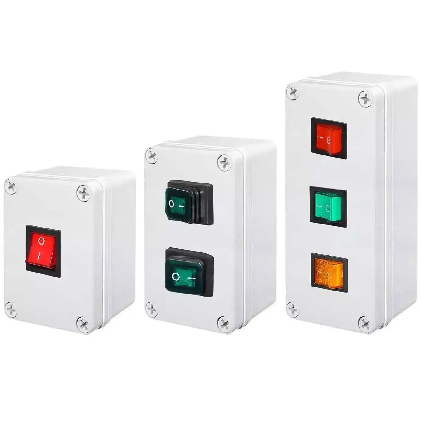 1P الروك التبديل زر مربع KCD4 مع مصباح ليد مقاوم للماء IP65 الذاتي قفل موقعين أربعة دبابيس