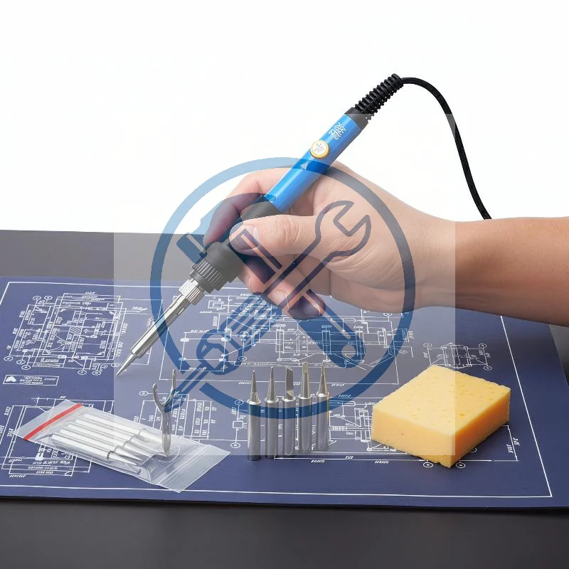 

Adjustable Temperature Electric Soldering Iron 110V(US Plug) /220V(EU Plug) 60W Soldering Iron Welding Solder Repair Tool