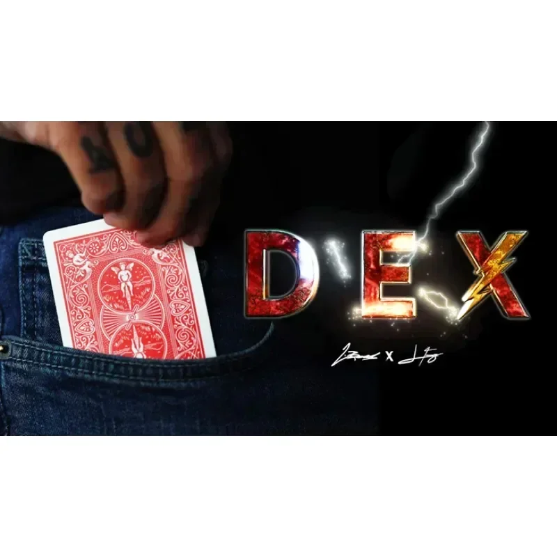 Dex by Lloyd Barnes Card Magic Trick Decks Stage Magia Illusions Street Magicians Props Professional Accessories