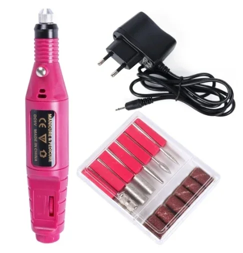 Professional Nail Drill Machine Electric for Manicure Milling Cutter Set Nails Files Drill Bits Gel Polish Remover Tools