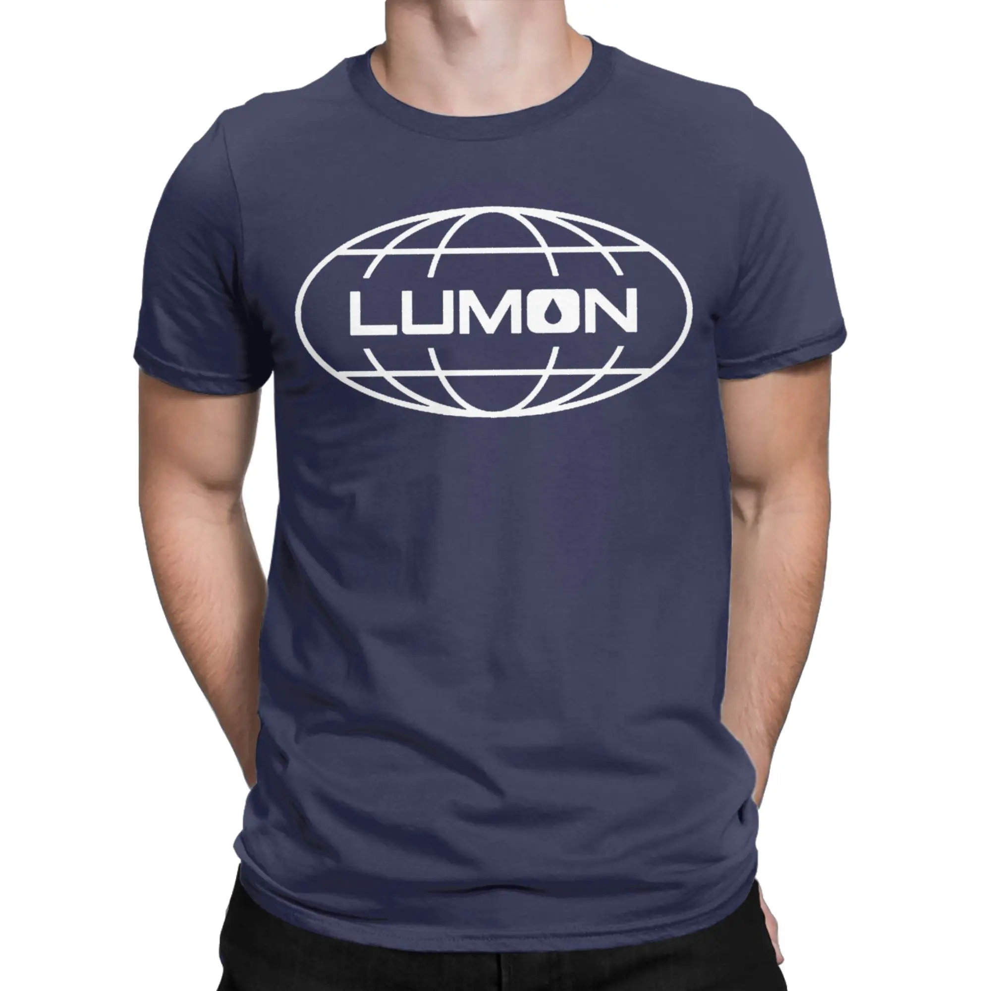 Severance Lumon Logo T Shirts Men 100% Cotton Vintage T-Shirt Round Collar  Tees Short Sleeve Clothing Plus Size
