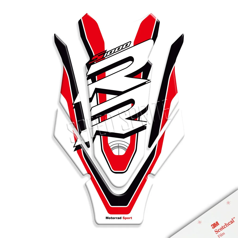 3D Motorcycle Fuel Tank Pad Stickers Protector 3M Decal Accessories Kit For S1000RR S1000 RR 2019 2020 2021 2022 2023