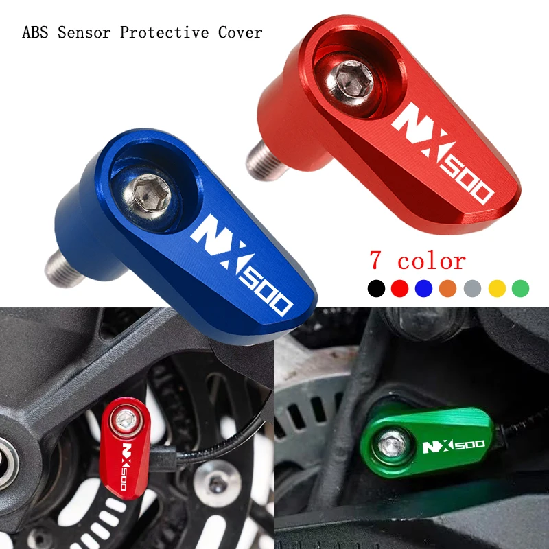 

Motorcycle CNC Aluminum Front Rear wheel ABS Sensor Guard Protection Accessories For Honda HONDA NX500 NX 500 N X500 500X