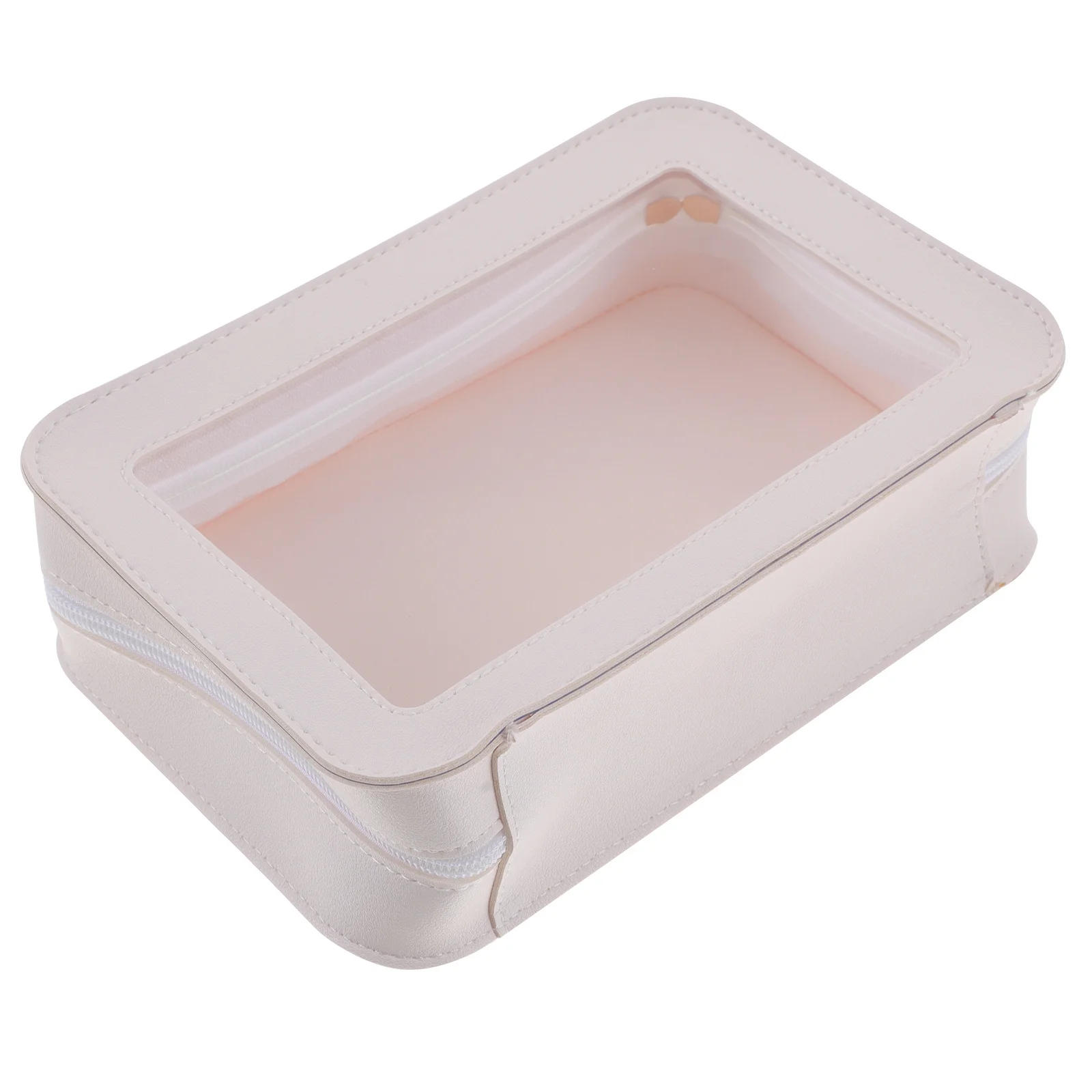 

Travel Size Clear Toiletry Bag Portable Makeup Organizer Transparent Bag for Women Airplane Essentials