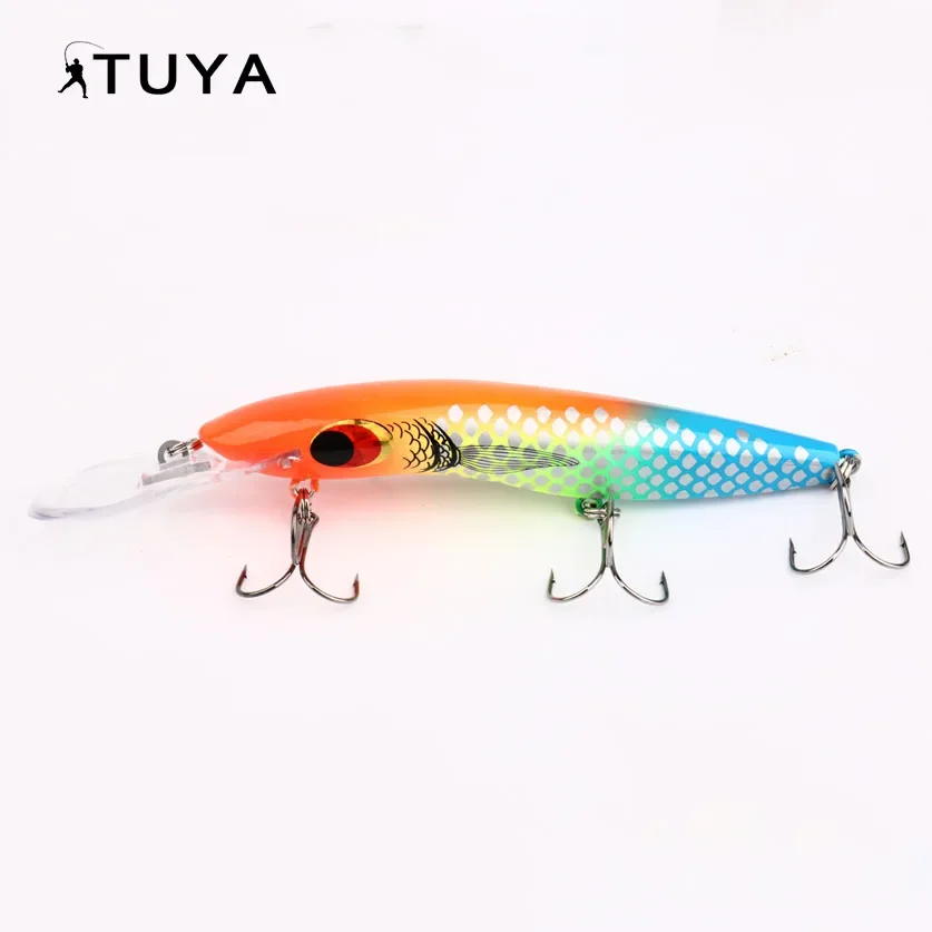 Minnow 16 cm 24,4 g molde para señuelo de pesca manivela moldes para cebo juego de señuelos