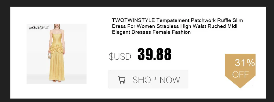 TWOTWINSTYLE Solid Blouse Mini Dresses For Women V Neck Long Sleeve Spliced Lace Up Sweet Style Dress Female Clothing Fashion