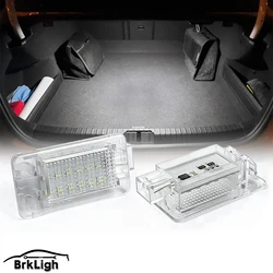 Volvo C30 için 2 adet C70 II S40 II S60 S80 V50 V70 XC70 XC90 6000k LED bagaj bölmesi işık gövde ayak lambaları 30754448