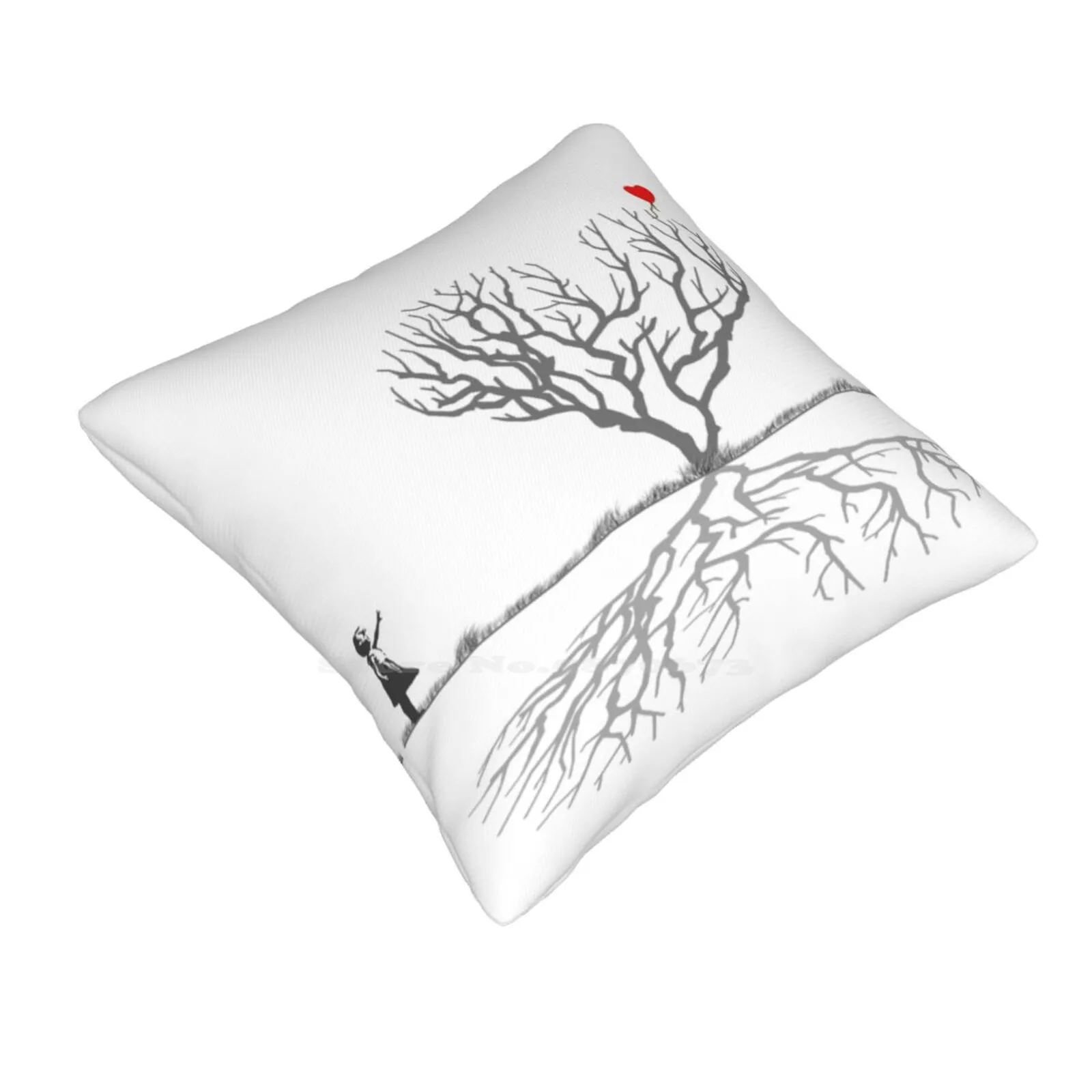 Banksy Heart Tree Home Sofa Car Cushion Cover Pillowcase Steve Popular Uni Cheap Pinhead Reference New 2011 Banksey Copywrite