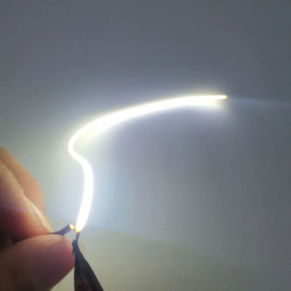 DC3V Led Flexible Filament Same Pole 25mm 80mm 110mm 128mm 190mm 300mm 352mm Edison Bulb Lamp Parts Durable