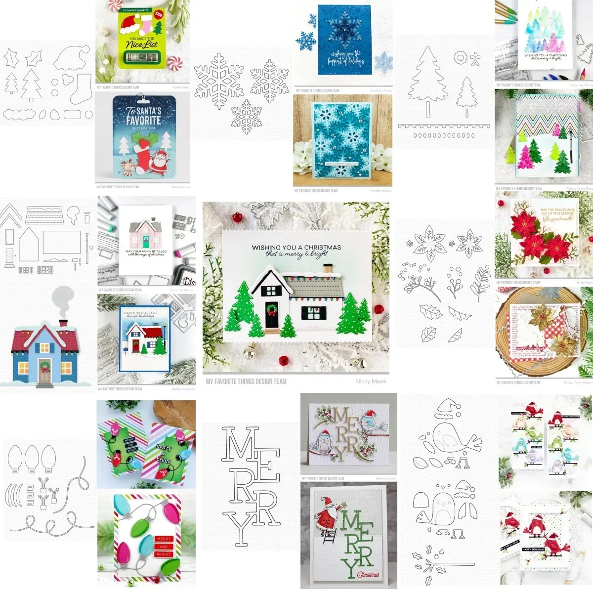 New Christmas Socks Lamp House Metal Cutting Dies For Decorating Scrapbook Diy Paper Card Album Mould Embossing Craft