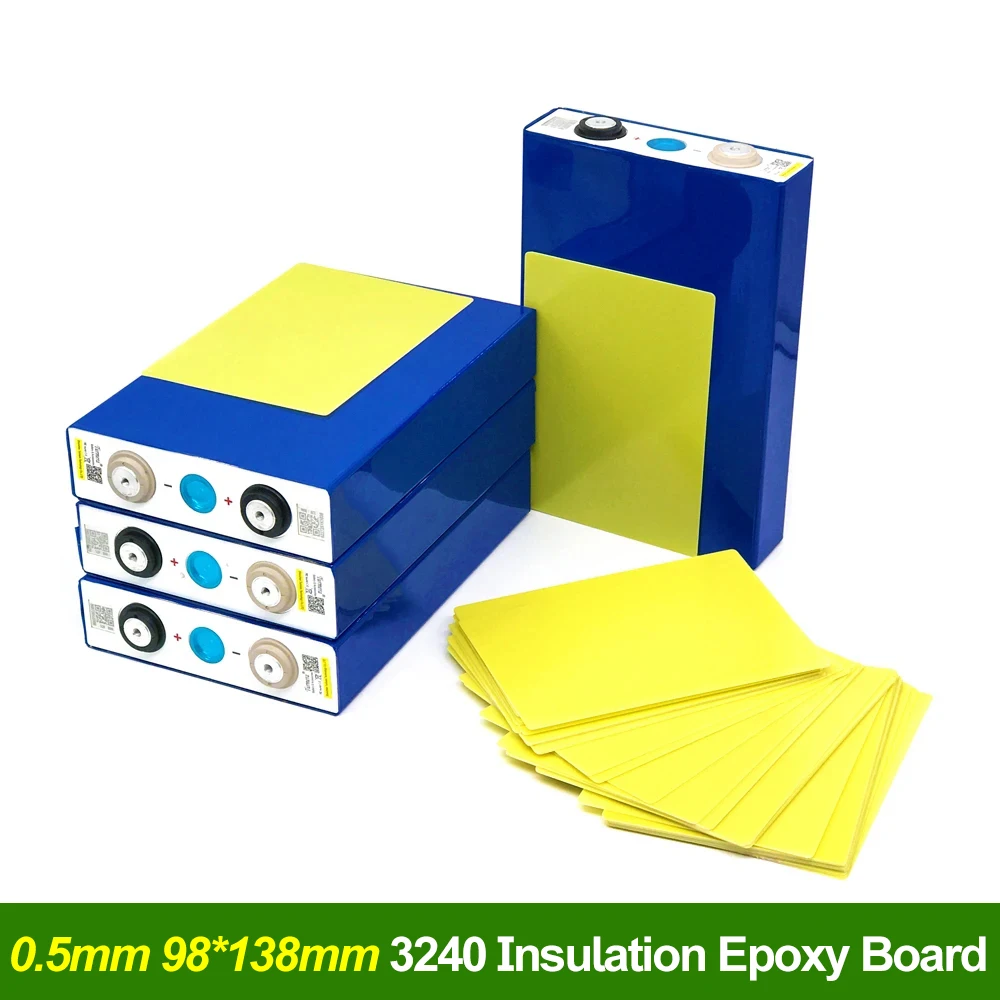 3240 Insulation Epoxy Plate 203*172*0.5mm Insulator for 3.2V 280Ah 320Ah 310Ah 90Ah 12.8V Lifepo4 Battery Pack Diy Use 3240