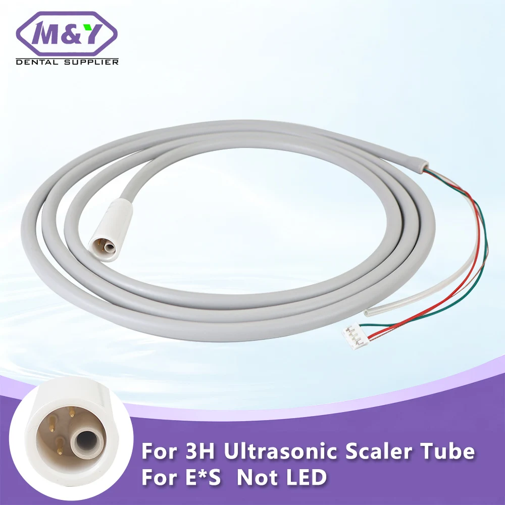 Dental 3H Non LED Ultrasonic Scaler Handpiece Tube Replacement Connecting Hose Dental Scaling Handpiece Rubber Pipe
