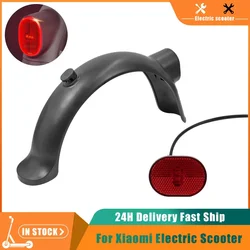 E-Scooter Rear Mudguard Tail Light Mud Fender Guard Skateboard Fenders for Xiaomi Mi Electric Scooter 4 Pro Brake Safety Light