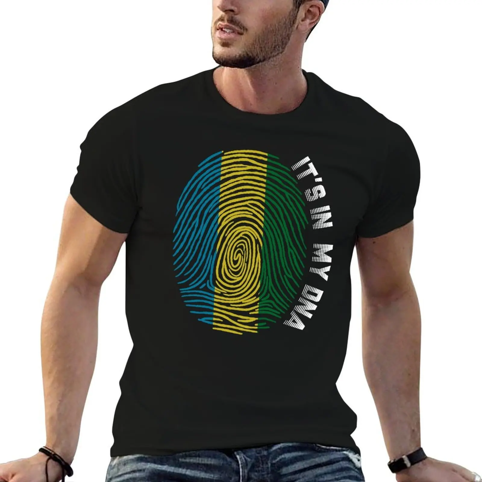 DNA Gabon Shirt, It's in my DNA, Gabonese Flag Roots, Gabon Tee, Unisex Shirt,Gabonese Tshirt,Gabonese Pride Gifts, Gabo T-Shirt