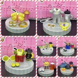 LOL doll accessories set doll doll DIY accessories including doll clothes, shoes, glasses, milk bottle accessories