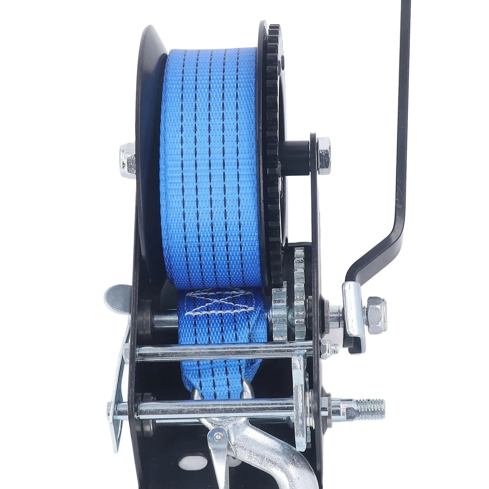 3200lbs ونش يدوي صغير سبائك الصلب الجر القوي 2 طريقة السقاطة المضادة للانزلاق مقبض مقطورة ونش للصناعة