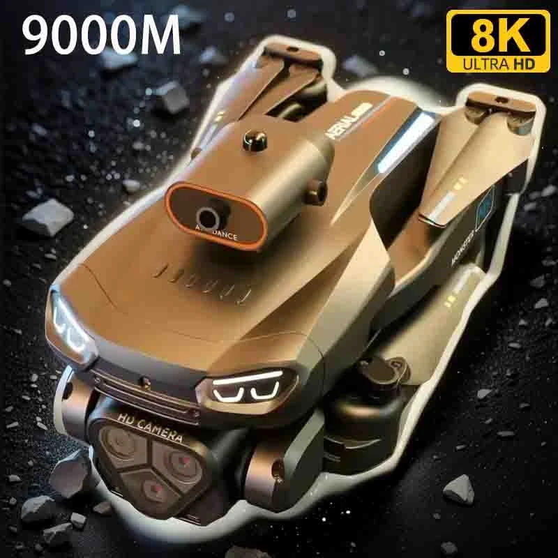 

Мини Дрон 8K Профессиональный M10 20 км с камерой Дрон 4K 10km M9 вертолет для аэрофотосъемки препятствия игрушка БПЛА 9000 м