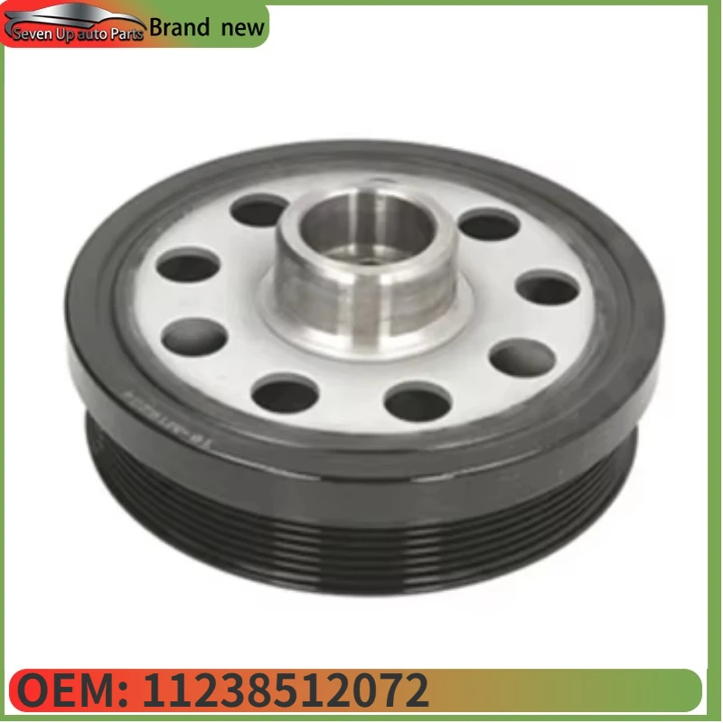 11238512072  Brand New Auto Engine Parts Crankshaft Pulley Belt Pulley for BMW N47 F20 E90 F30 F07 F10