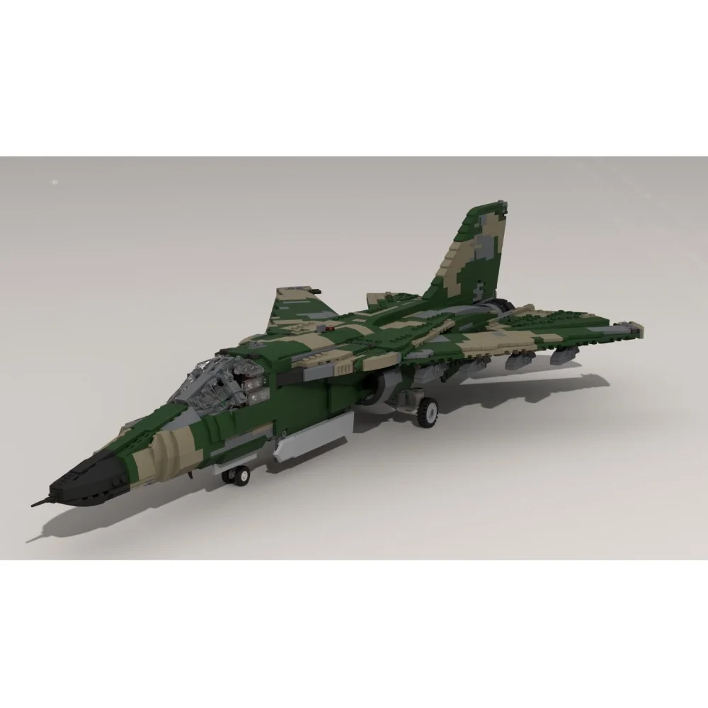 Militair Ons Luchtmachtvliegtuigen F-111 Aardvarken Bouwsteen Model Moc Jager Kleine Deeltjes Bouwstenen Assemblage Speelgoed