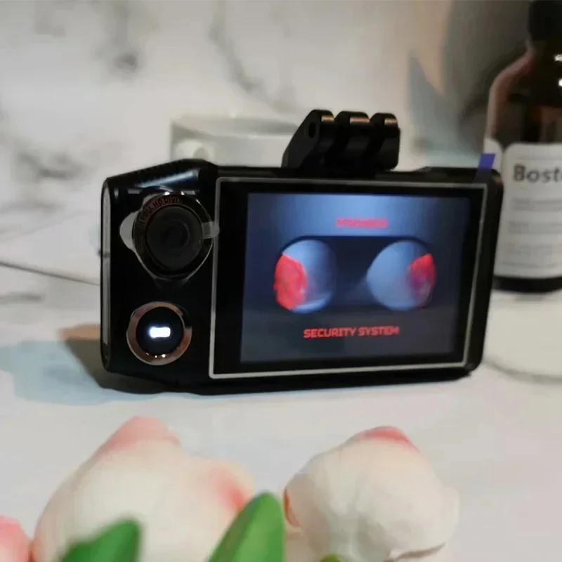 Itronics Itb 7000Plus Cam مسجل خلفي للكاميرا الأمامية والخلفية المزدوجة مع GPS لوقوف السيارات 24H #2