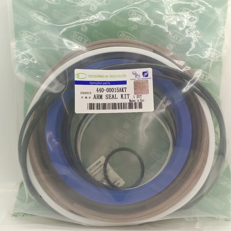 

Excavator Hydraulic Cylinder Oil Seal DH500-7 SOLAR450-V S450-V Arm Cylinder Seal Kit 440-00015AKT 401107-00168A