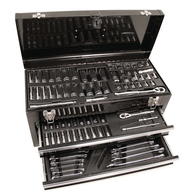 

Kits 82 in 1 Household Repair Tools for Cars Motorcycles and Bicycles Set Socket Ratchet Wrench Combination Tool