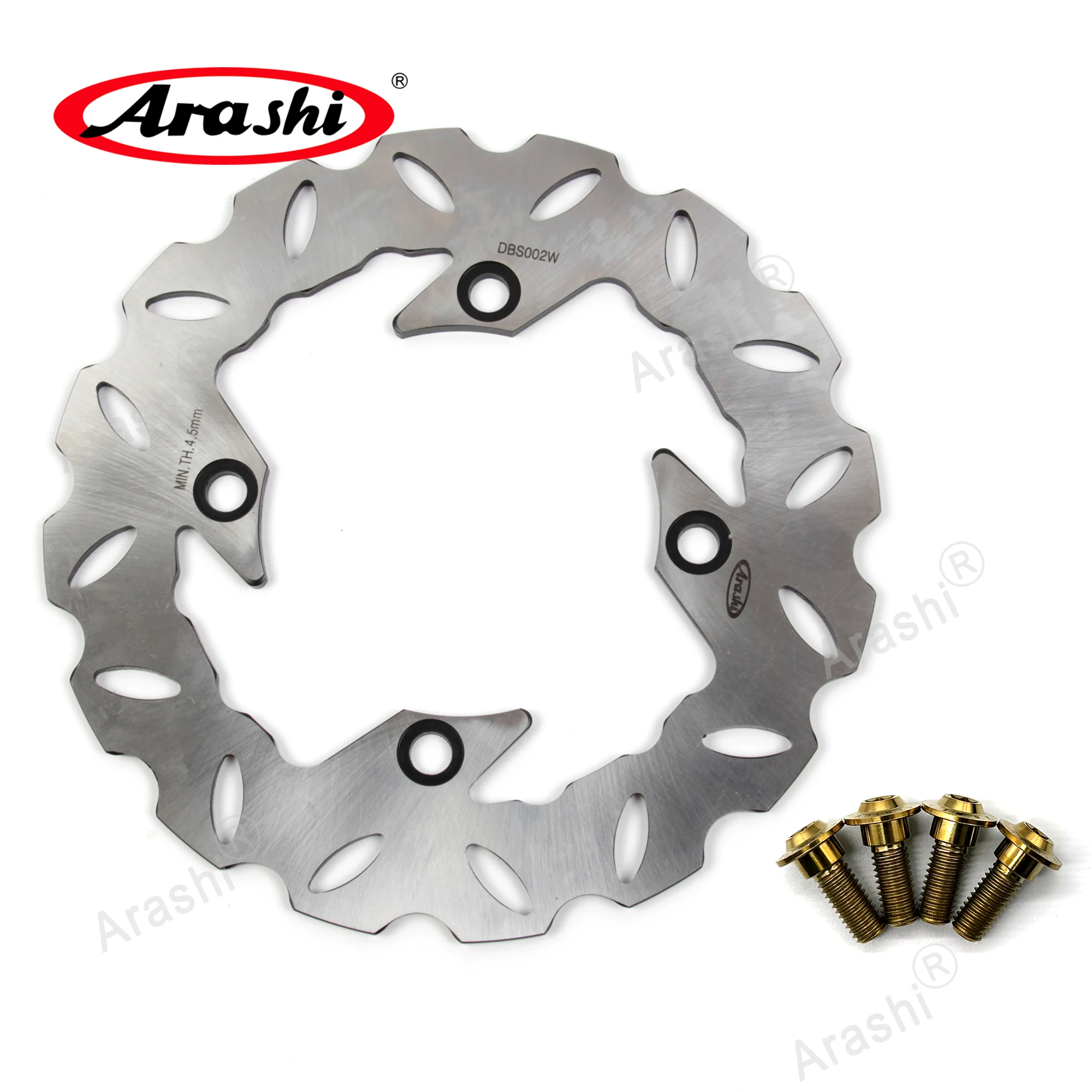 

ARASHI CBR600F SPORT Motorcycle Rear Right CNC Brake Disc Rotor Bolts Screw For HONDA CBR 600 F SPORT 2001 2002