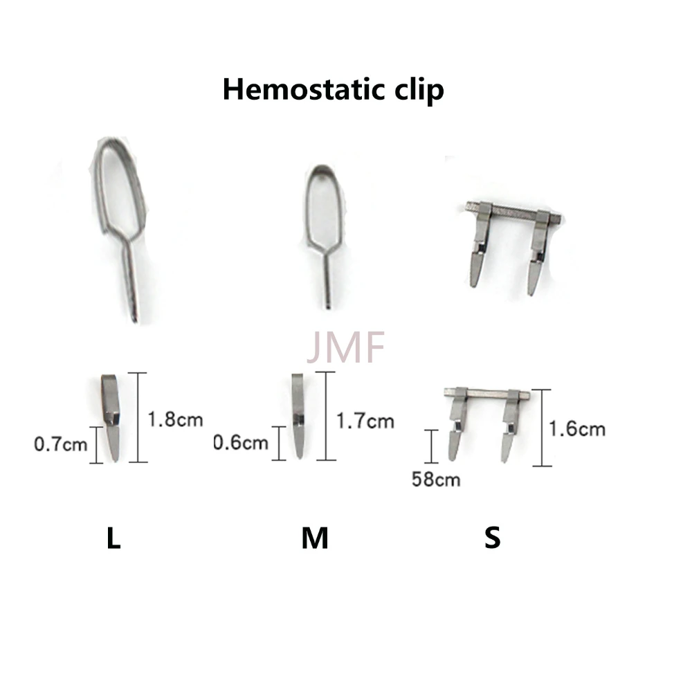 Arterial Venous Clamp Hemostatic Clip Small Blood Vessel Pet Experiment Closed Device Temporary Blocking Clamp Surgery Tool