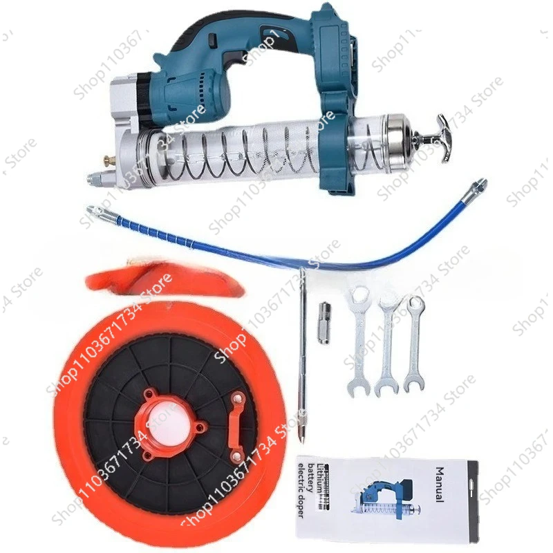 Brushless Electric Grease Gun Wireless Fully Automatic High-Pressure Excavator Specific Grease Gun