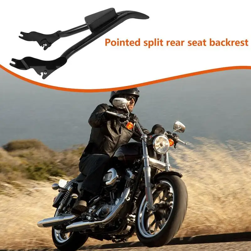 Bar Backrest Passenger Backrest Rear Bar Detachable Seat Pad Sturdy Multipurpose Exquisite Bar For Bicycles Touring Motorcycle